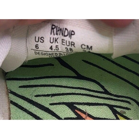 Rip N Dip Lord Nermal Green Leaf slip-on Women’s Size 6 - Picture 6 of 6